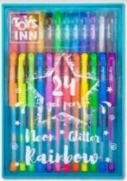 Opakowanie Długopisy żelowe 24szt STnux