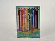 Opakowanie Długopisy żelowe 8szt kolorowe