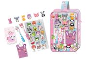 Opakowanie Długopisy żelowe z notesikiem i breloczkiem Zwierzątka