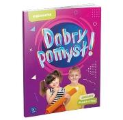 Dobry pomysł! Pięciolatek. Zabawy plastyczne. Autor: Opracowanie zbiorowe. Dadada.pl Okładka książki Dobry pomysł! Pięciolatek. Zabawy plastyczne