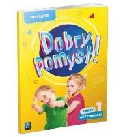 Dobry pomysł! Trzylatek. Karty aktywności cz.1. Autor:   Praca zbiorowa. Dadada.pl Okładka książki Dobry pomysł! Trzylatek. Karty aktywności cz.1