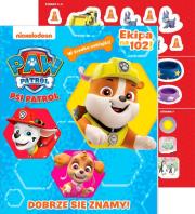 Dobrze się znamy. Psi Patrol. Activity z naklejkami. Autor: Opracowanie zbiorowe. Dadada.pl Okładka książki Dobrze się znamy. Psi Patrol. Activity z naklejkami