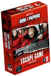 Dom z papieru (Sezon 1). Wydawca: G3. Dadada.pl Opakowanie Dom z papieru (Sezon 1)