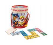 Opakowanie Domino drewniane Psi Patrol