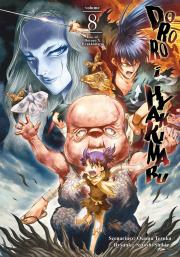 Dororo i Hyakkimaru. Tom 8. Autor: Tezuka Osamu, Shiki Satoshi. Dadada.pl Okładka książki Dororo i Hyakkimaru. Tom 8