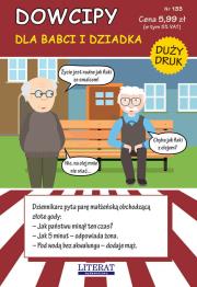 Okładka książki Dowcipy. Dla babci i dziadka