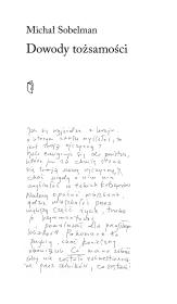 Okładka książki Dowody tożsamości