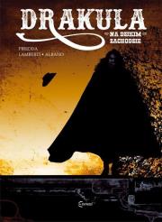 Drakula na Dzikim Zachodzie. Autor: Gianluca Piredda, uca Lamberti, Emiliano Albano. Dadada.pl Okładka książki Drakula na Dzikim Zachodzie