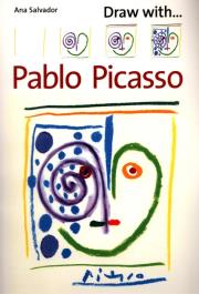 Draw With Pablo Picasso. Autor: Salvador Ana. Dadada.pl Okładka książki Draw With Pablo Picasso