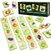 Drewniana lamiglówka warzywa. Wydawca: PuzzleOK. Dadada.pl Opakowanie Drewniana lamiglówka warzywa