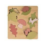 Opakowanie Drewniana układanka Las i zwierzątka