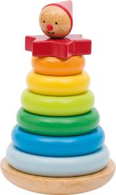 Opakowanie Drewniana wieża do układania Peppo