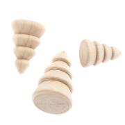 Opakowanie Drewniane choinki 3szt