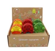 Drewniane kastaniety zwierzątka mix. Wydawca: Artyk. Dadada.pl Opakowanie Drewniane kastaniety zwierzątka mix