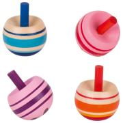 Drewniane mini bączki w paski 1 szt. mix Goki 62919. Wydawca: Goki. Dadada.pl Opakowanie Drewniane mini bączki w paski 1 szt. mix Goki 62919