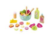 Opakowanie Drewniany zestaw sałatkowy