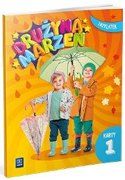 Okładka książki Drużyna marzeń Trzylatek.Karty pracy cz.1 2022