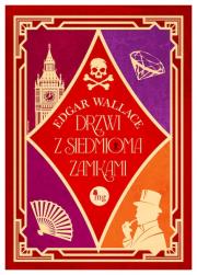 Drzwi z siedmioma zamkami. Autor: Edgar Wallace. Dadada.pl Okładka książki Drzwi z siedmioma zamkami