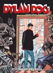 Dylan Dog Historia Dylana Doga. Autor: Sclavi Tiziano. Dadada.pl Okładka książki Dylan Dog Historia Dylana Doga