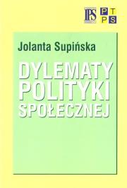 Okładka książki Dylematy polityki społecznej