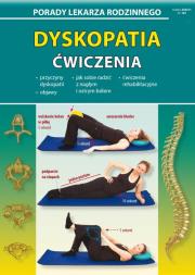 Dyskopatia. Ćwiczenia. Autor: Chojnowska-Depczyńska Emilia. Dadada.pl Okładka książki Dyskopatia. Ćwiczenia