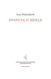 Okładka książki Dysputa o dziele