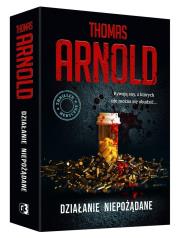 Działanie niepożądane. Autor: Thomas Arnold. Dadada.pl Okładka książki Działanie niepożądane