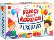 Dzieci kontra Rodzice. Urodziny 4+. Autor:   Praca zbiorowa. Dadada.pl Okładka książki Dzieci kontra Rodzice. Urodziny 4+