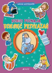 Dzieci poznają dziesięć przykazań. Autor: Silvia Vecchini. Dadada.pl Okładka książki Dzieci poznają dziesięć przykazań