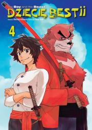 Dziecię Bestii. Tom 4. Autor: Mamoru Hosoda, Asai Renji. Dadada.pl Okładka książki Dziecię Bestii. Tom 4