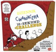 Dziennik Cwaniaczka 10 sekund Challenge. Wydawca: Goliath. Dadada.pl Opakowanie Dziennik Cwaniaczka 10 sekund Challenge