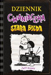 Dziennik cwaniaczka 10. Stara bieda. Autor: Jeff Kinney. Dadada.pl Okładka książki Dziennik cwaniaczka 10. Stara bieda