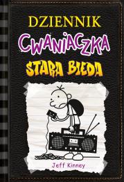 Dziennik cwaniaczka. Stara bieda. Autor: Jeff Kinney, Joanna Wajs. Dadada.pl Okładka książki Dziennik cwaniaczka. Stara bieda