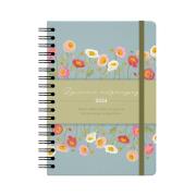 Opakowanie Dziennik motywacyjny 2024 A5 niebieski ALBI