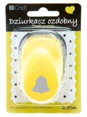 Dziurkacz ozdobny  2,5 cm dzwonek. Wydawca: DP CRAFT. Dadada.pl Opakowanie Dziurkacz ozdobny  2,5 cm dzwonek