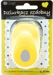 DZIURKACZ OZDOBNY 2,5 CM JAJKO. Wydawca: DP CRAFT. Dadada.pl Opakowanie DZIURKACZ OZDOBNY 2,5 CM JAJKO