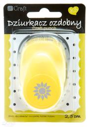 DZIURKACZ OZDOBNY 2,5 CM SŁONECZNIK. Wydawca: DP CRAFT. Dadada.pl Opakowanie DZIURKACZ OZDOBNY 2,5 CM SŁONECZNIK