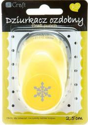 Dziurkacz ozdobny 2,5cm śnieżynka. Wydawca: DP CRAFT. Dadada.pl Opakowanie Dziurkacz ozdobny 2,5cm śnieżynka