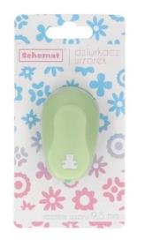 Opakowanie Dziurkacz ozdobny 9,5mm miś MIX