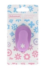 Opakowanie Dziurkacz ozdobny 9,5mm płatek śniegu MIX