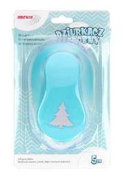 Opakowanie Dziurkacz ozdobny - Choinka 5cm MIX