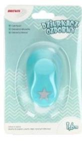 Opakowanie Dziurkacz ozdobny - Gwiazda 1,6cm MIX