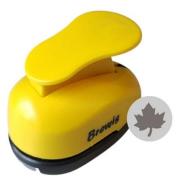 Opakowanie Dziurkacz ozdobny - Liść 7,6cm MIX