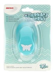 Opakowanie Dziurkacz ozdobny - Motyl 2,5cm MIX