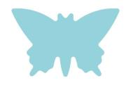 Opakowanie Dziurkacz ozdobny Motyl 2,5cm
