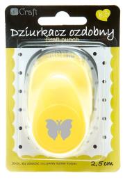 Dziurkacz ozdobny Motyl 4 2,5cm. Wydawca: DP CRAFT. Dadada.pl Opakowanie Dziurkacz ozdobny Motyl 4 2,5cm