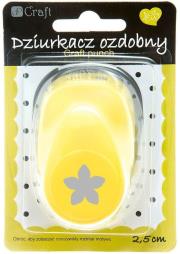 Dziurkacz ozdobny Płatek 2,5cm mix. Wydawca: DP CRAFT. Dadada.pl Opakowanie Dziurkacz ozdobny Płatek 2,5cm mix
