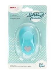 Opakowanie Dziurkacz ozdobny - Serce 1,6cm MIX