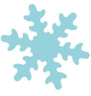 Opakowanie Dziurkacz ozdobny Śnieżynka 5cm