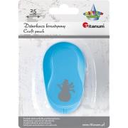 Opakowanie Dziurkacz z motywem 25mm bałwan